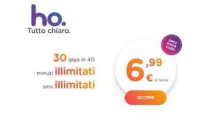 Tariffa telefonica Low Cost HO MObile