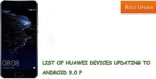 huawei aggiornamento android 9