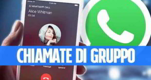 Numero massimo partecipanti chiamata WhatsApp