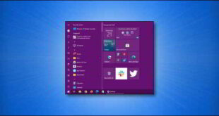 Windows 10 scegliere un colore personalizzato per il menu Start